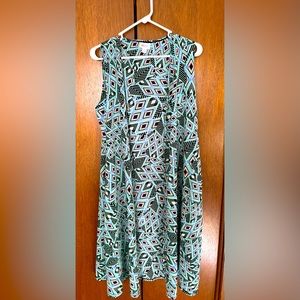 LuLaRoe colorful Joy, long line vest